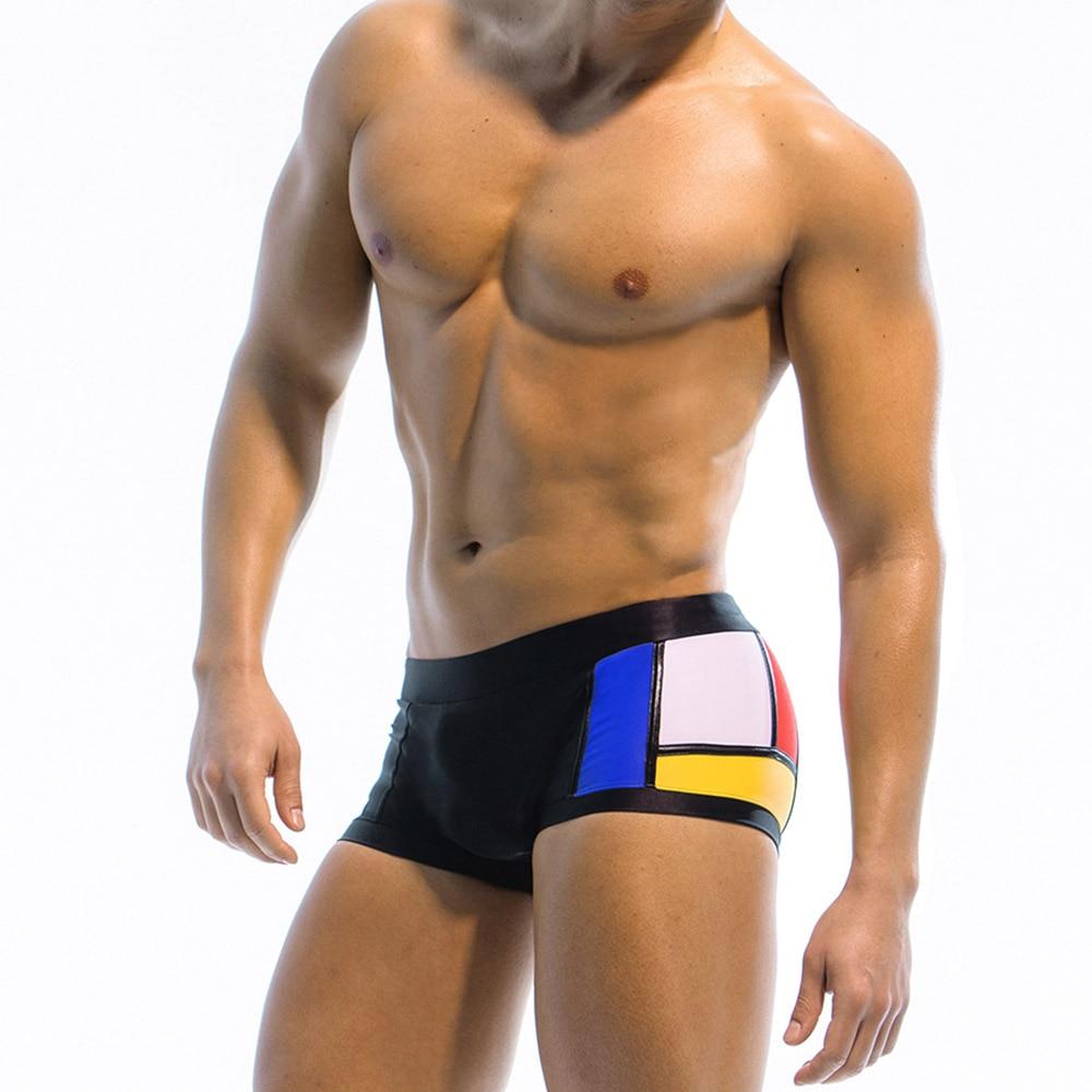 ORVLS Frank Lloyd Wright Art Deco Swim Trunks | dmunderwear