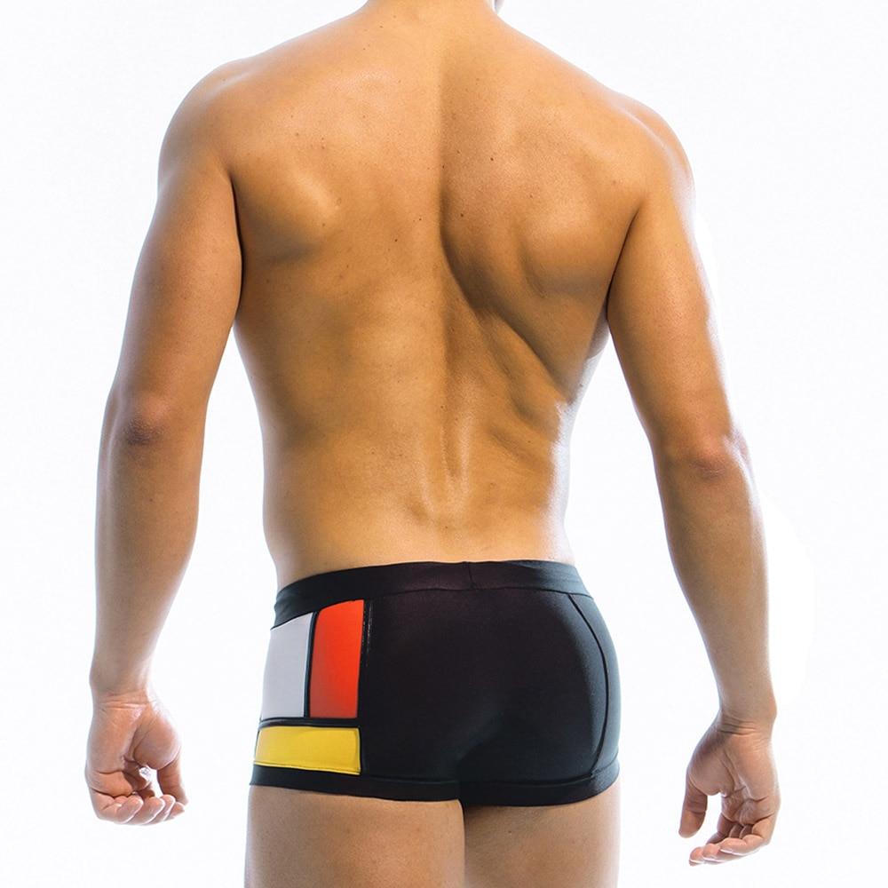 ORVLS Frank Lloyd Wright Art Deco Swim Trunks | dmunderwear detail image 6