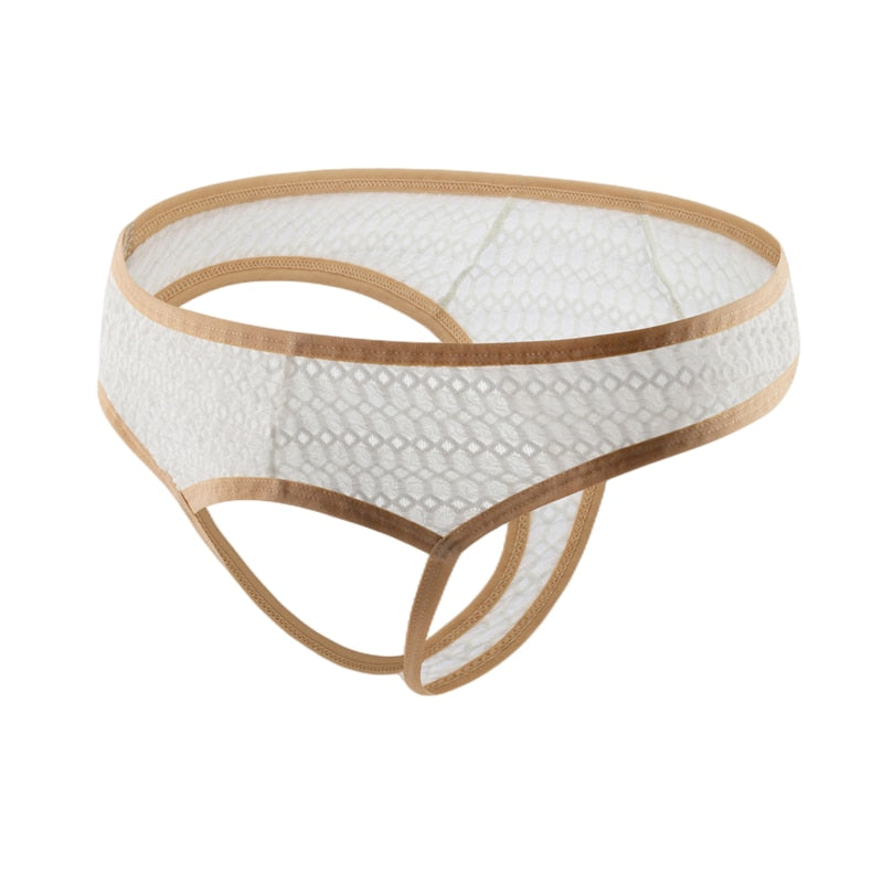 Frontless Woven Bahama Thong | dmunderwear detail image 10