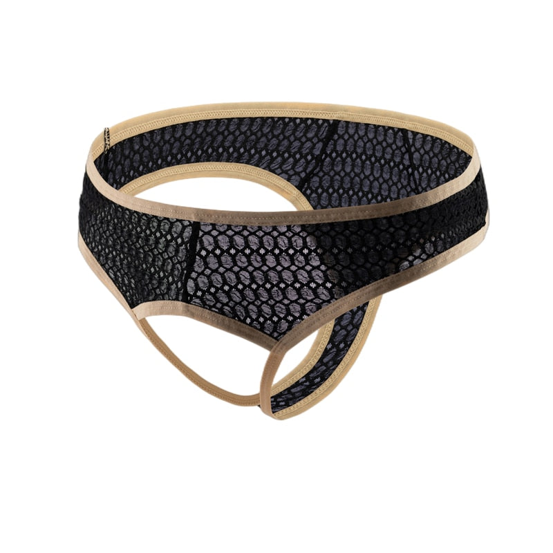Frontless Woven Bahama Thong | dmunderwear detail image 4