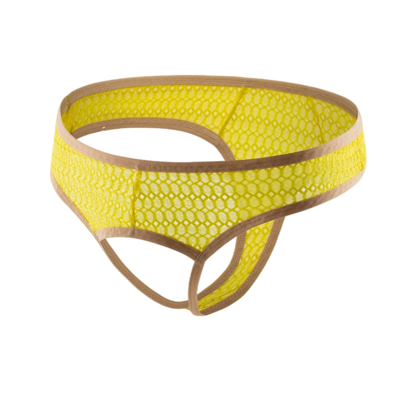 Frontless Woven Bahama Thong | dmunderwear detail image 7