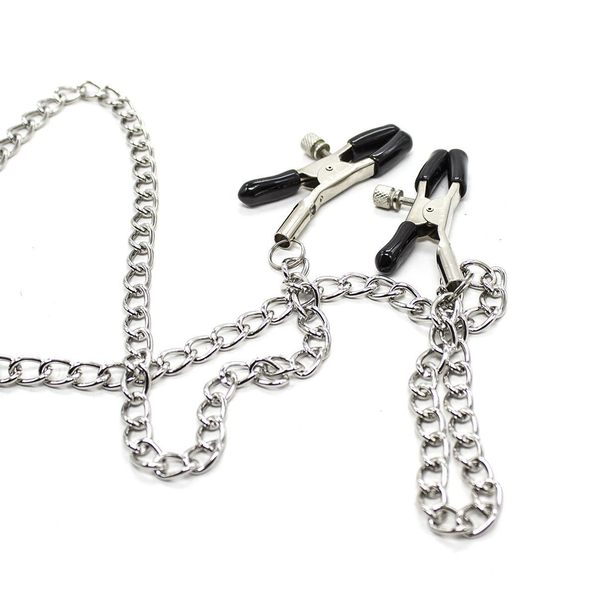 Gay Nipple Clamps With Chain And Cock Ring | dmunderwear detail image 16