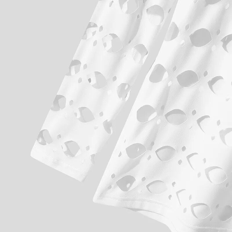 ORVLS Geometric Oval Turtle Neck | dmunderwear detail image 12
