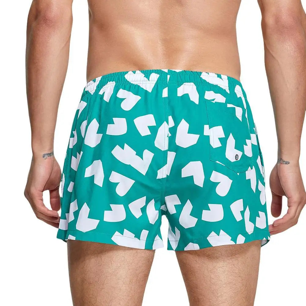 Geometric Swim Shorts | dmunderwear detail image 2
