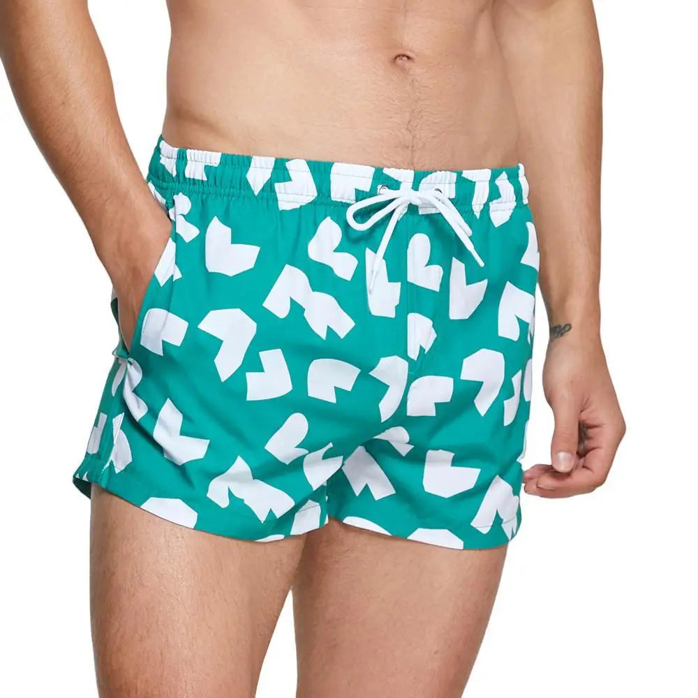 Geometric Swim Shorts | dmunderwear detail image 3