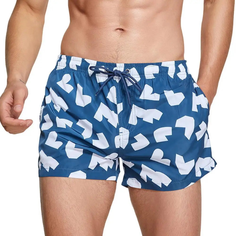 Geometric Swim Shorts | dmunderwear detail image 4