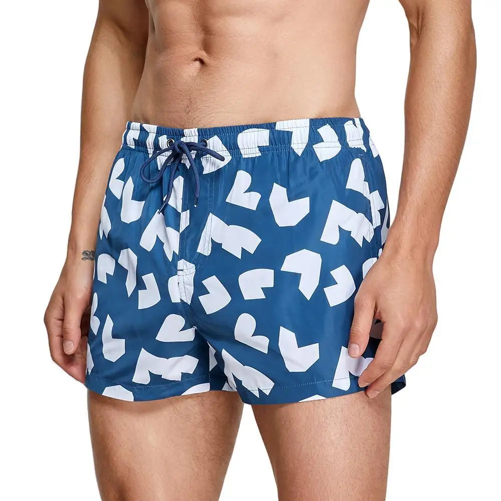 Geometric Swim Shorts | dmunderwear detail image 5