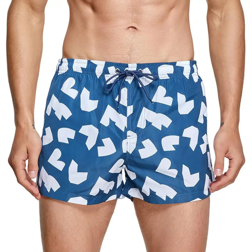 Geometric Swim Shorts | dmunderwear detail image 6