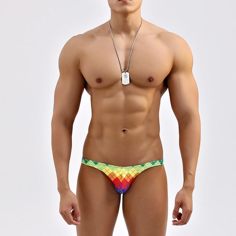 ORVLS Geometry Prism Ultra Skinny Swim Briefs | dmunderwear