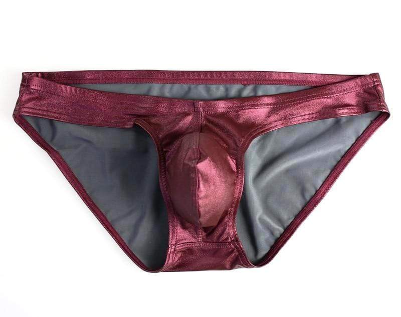 Glossy Bikini Briefs | dmunderwear detail image 5