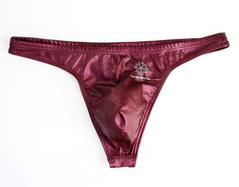 Glossy Thong | dmunderwear detail image 4