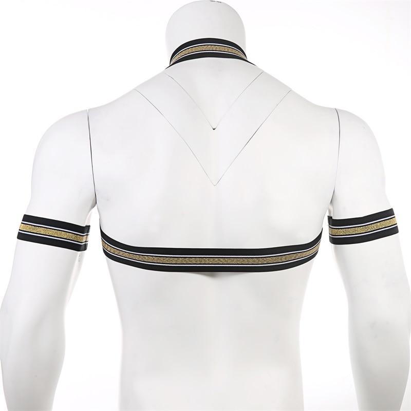 Gold Cross Harness | dmunderwear detail image 3