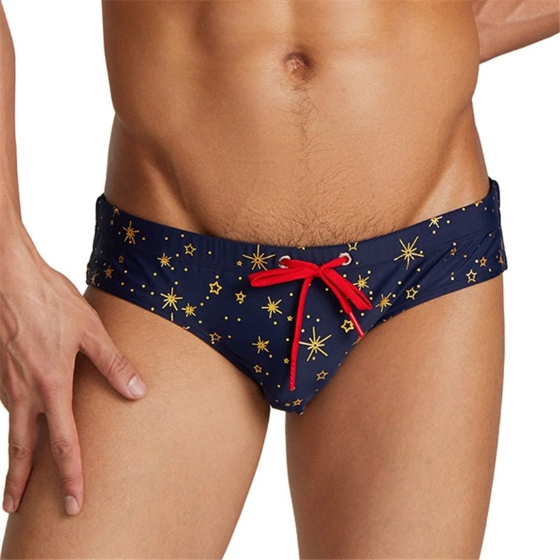 ORVLS Gold Stars Swim Briefs | dmunderwear