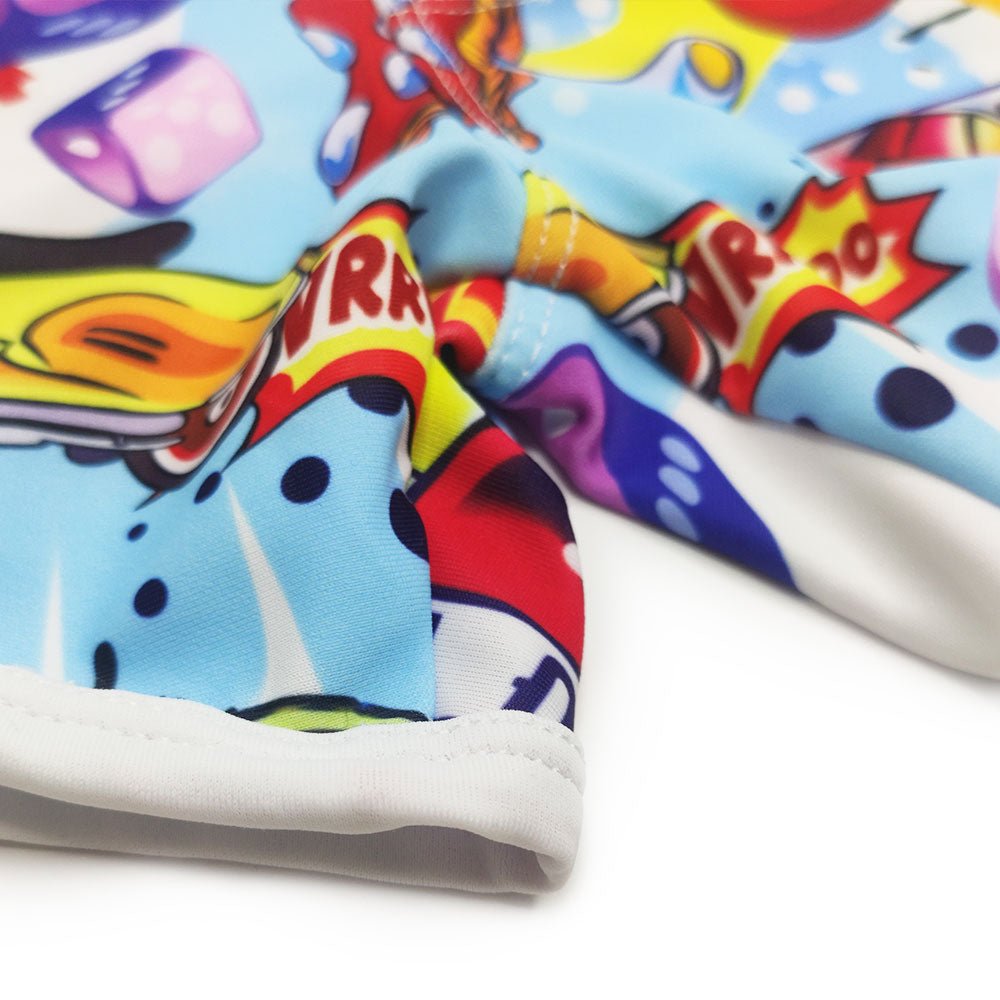 ORVLS Graffiti Explosion Swim Trunks | dmunderwear detail image 4