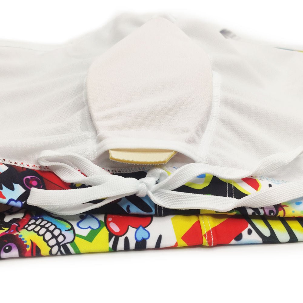 ORVLS Graffiti Explosion Swim Trunks | dmunderwear detail image 7