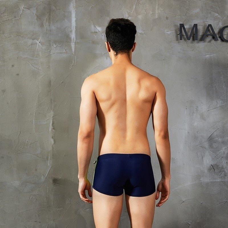 ORVLS Graffiti Stripe Swim Trunks | dmunderwear detail image 4