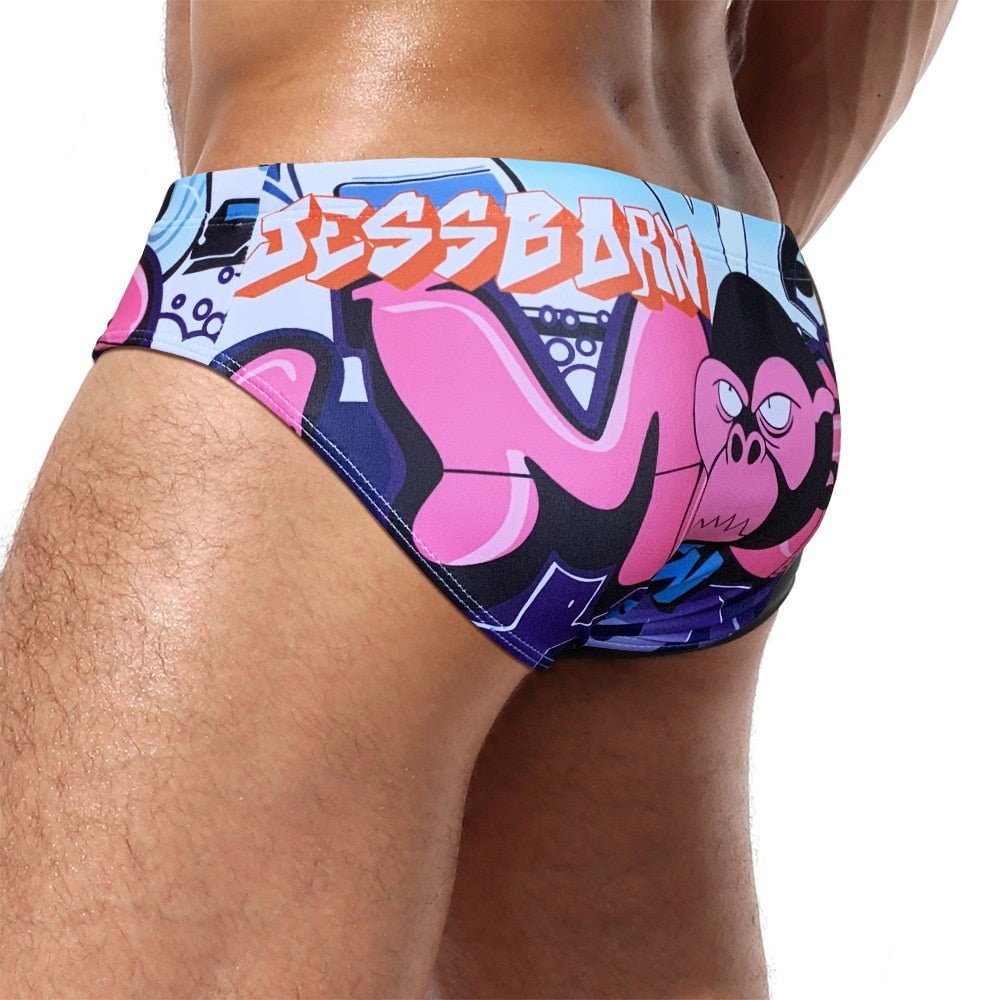 ORVLS Great Gorilla Swim Briefs | dmunderwear detail image 3