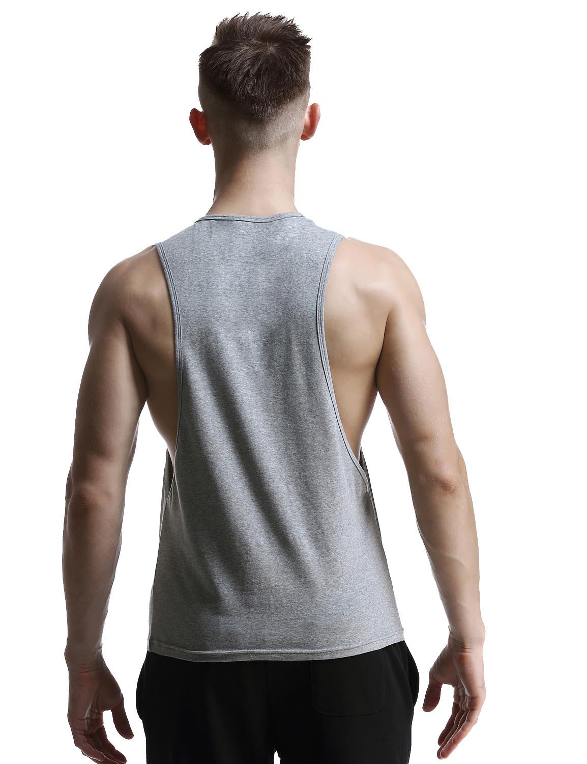 Gym Cotton Fitness Tank Top 60702 | dmunderwear detail image 2