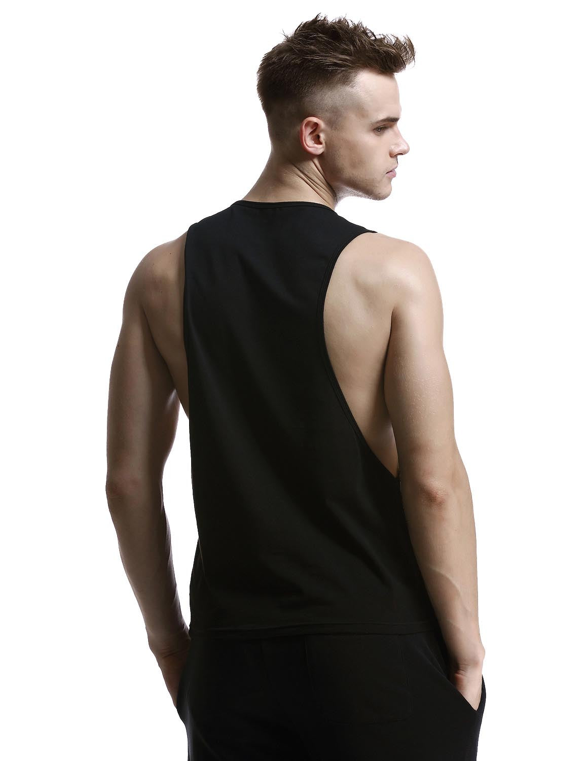 Gym Cotton Fitness Tank Top 60702 | dmunderwear detail image 5