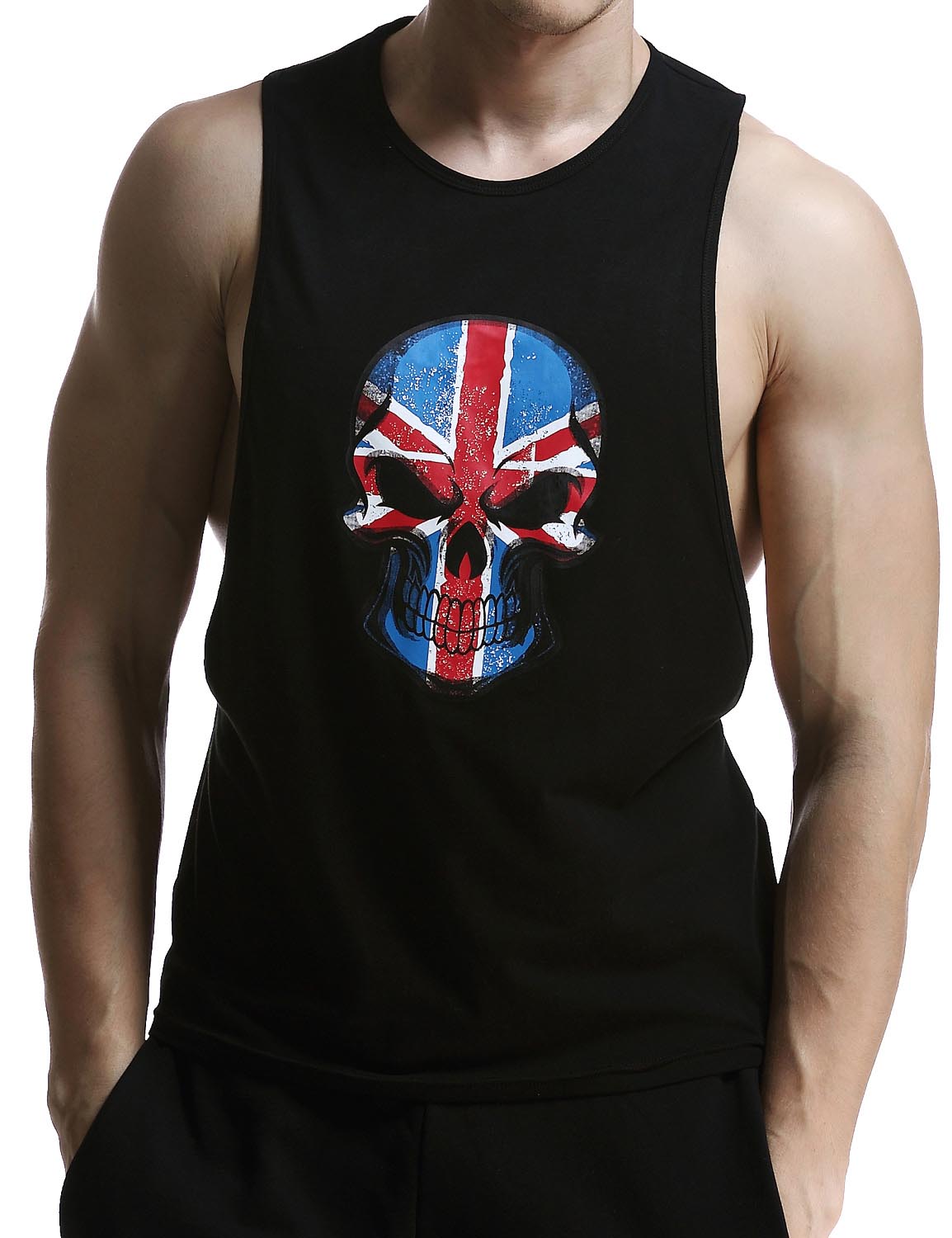 Gym Cotton Fitness Tank Top 60702 | dmunderwear detail image 7