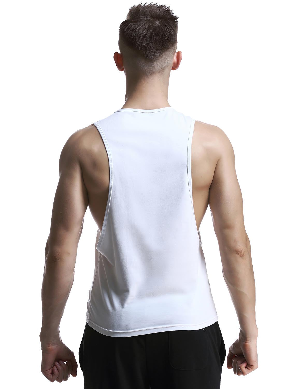 Gym Cotton Fitness Tank Top 60702 | dmunderwear detail image 8