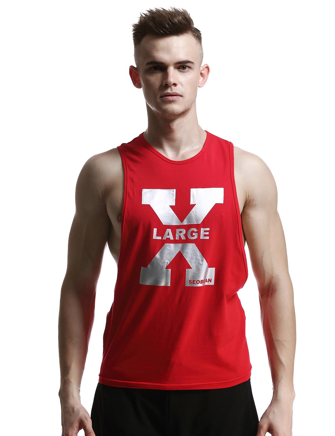 Gym Cotton Fitness Tank Top 60703 | dmunderwear detail image 10