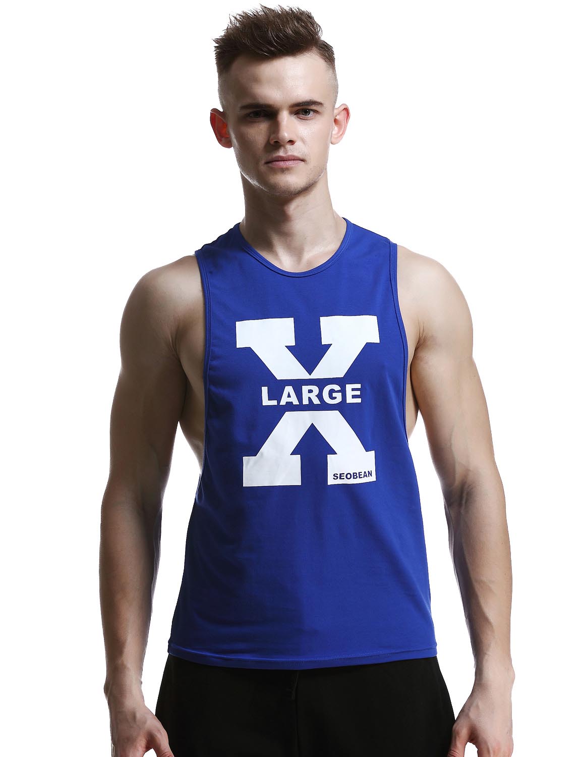 Gym Cotton Fitness Tank Top 60703 | dmunderwear detail image 13