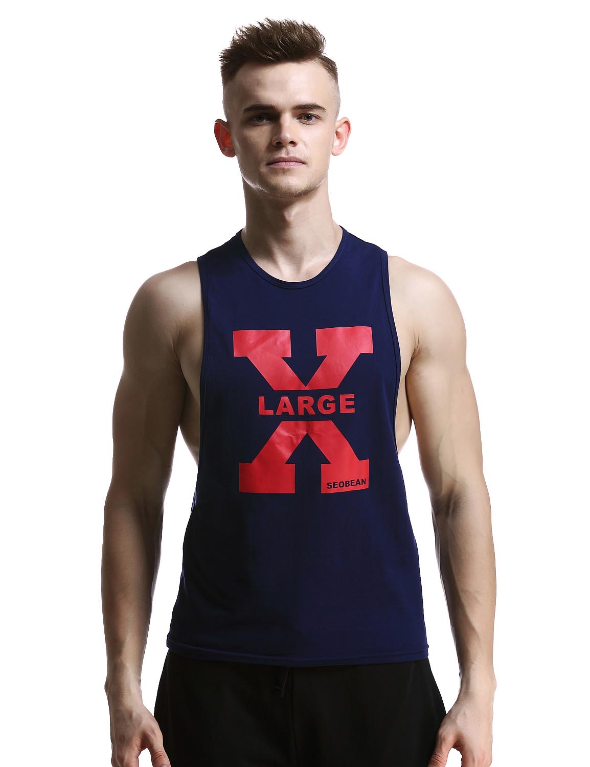 Gym Cotton Fitness Tank Top 60703 | dmunderwear detail image 16