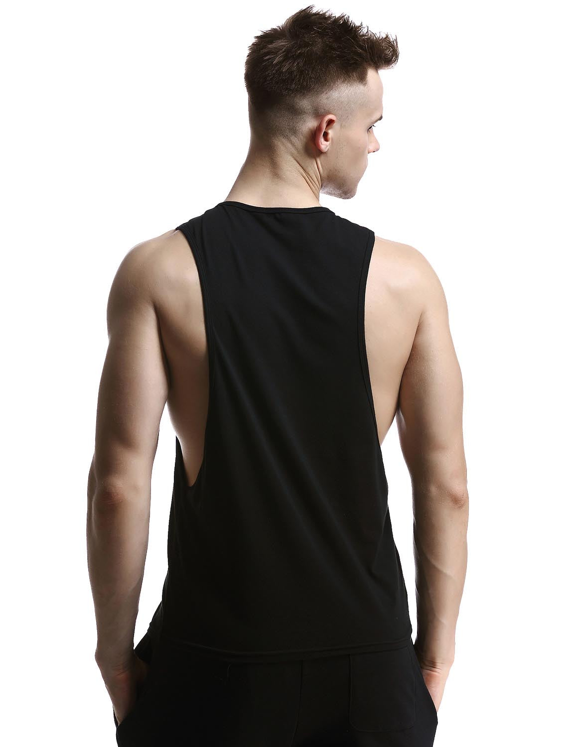 Gym Cotton Fitness Tank Top 60703 | dmunderwear detail image 2