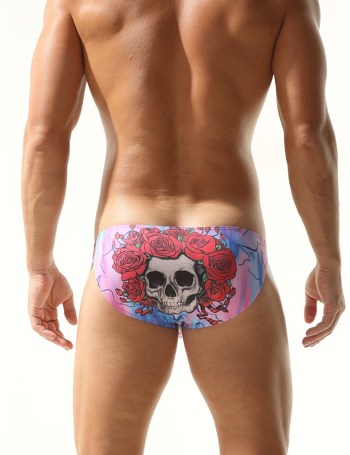 Halloween Roses Bikini Brief 230105 | dmunderwear detail image 6