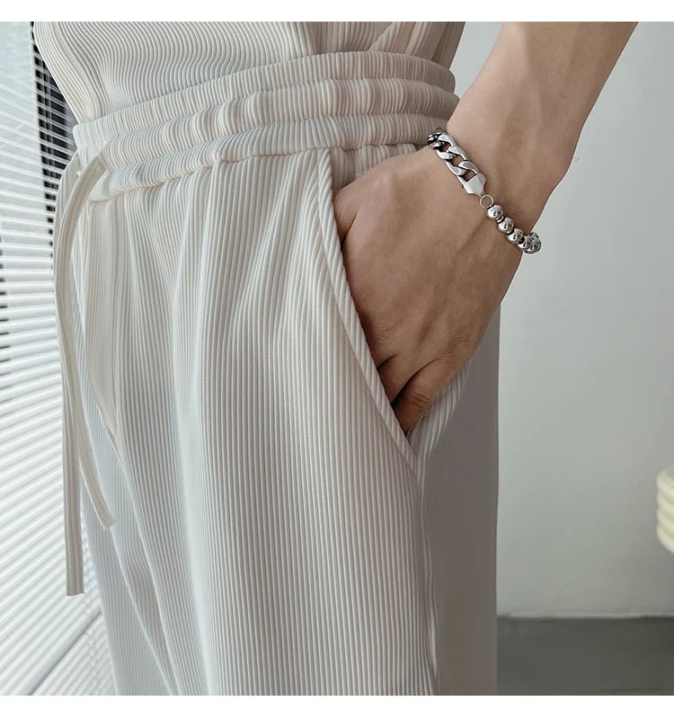 Harajuku Ribbed Summer Suit | dmunderwear detail image 10