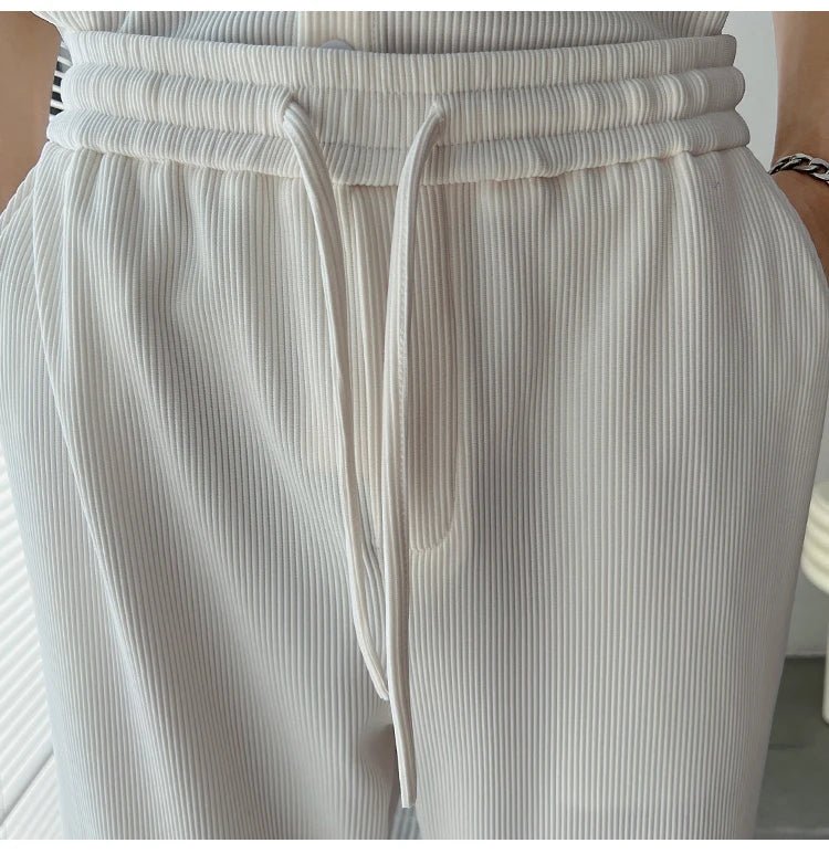 Harajuku Ribbed Summer Suit | dmunderwear detail image 9