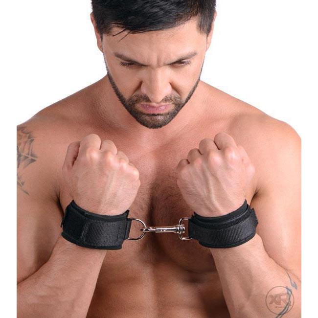 Heavy Duty Neoprene Cuffs | dmunderwear detail image 2