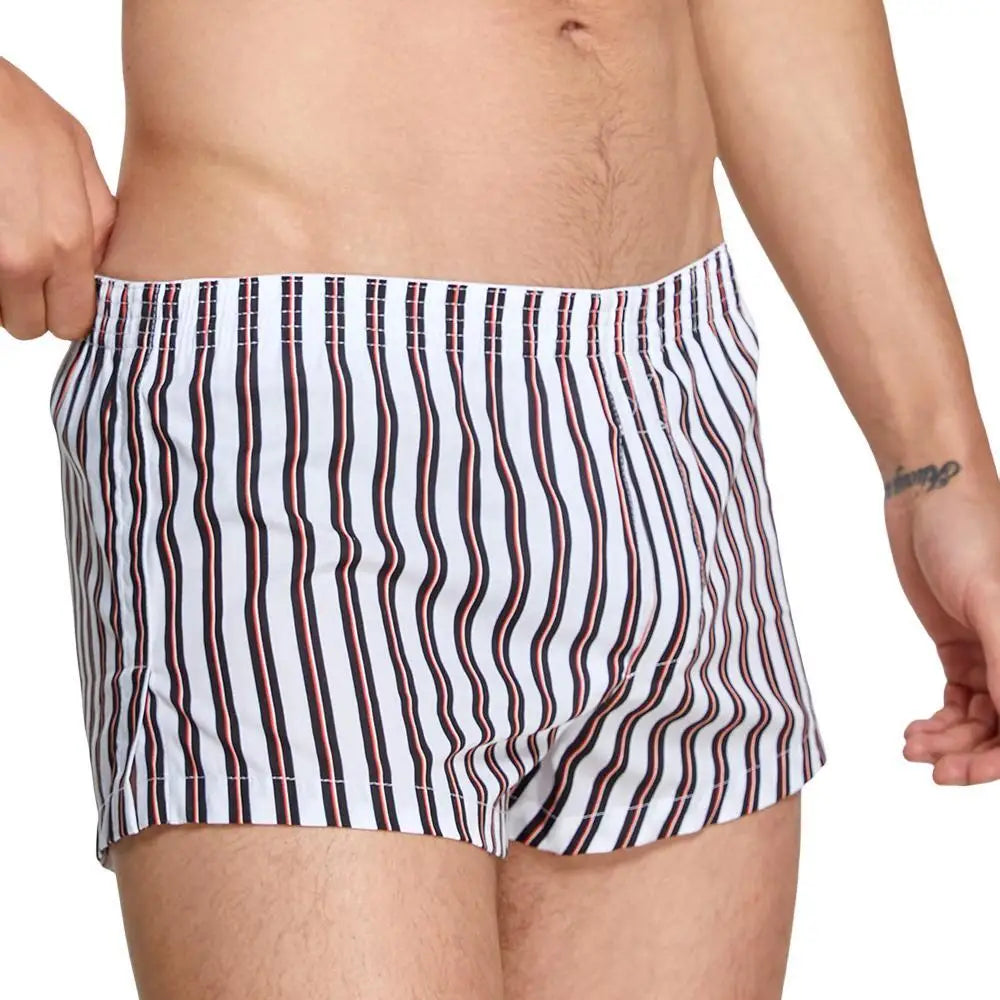 High Cut Striped Boxers | dmunderwear detail image 10