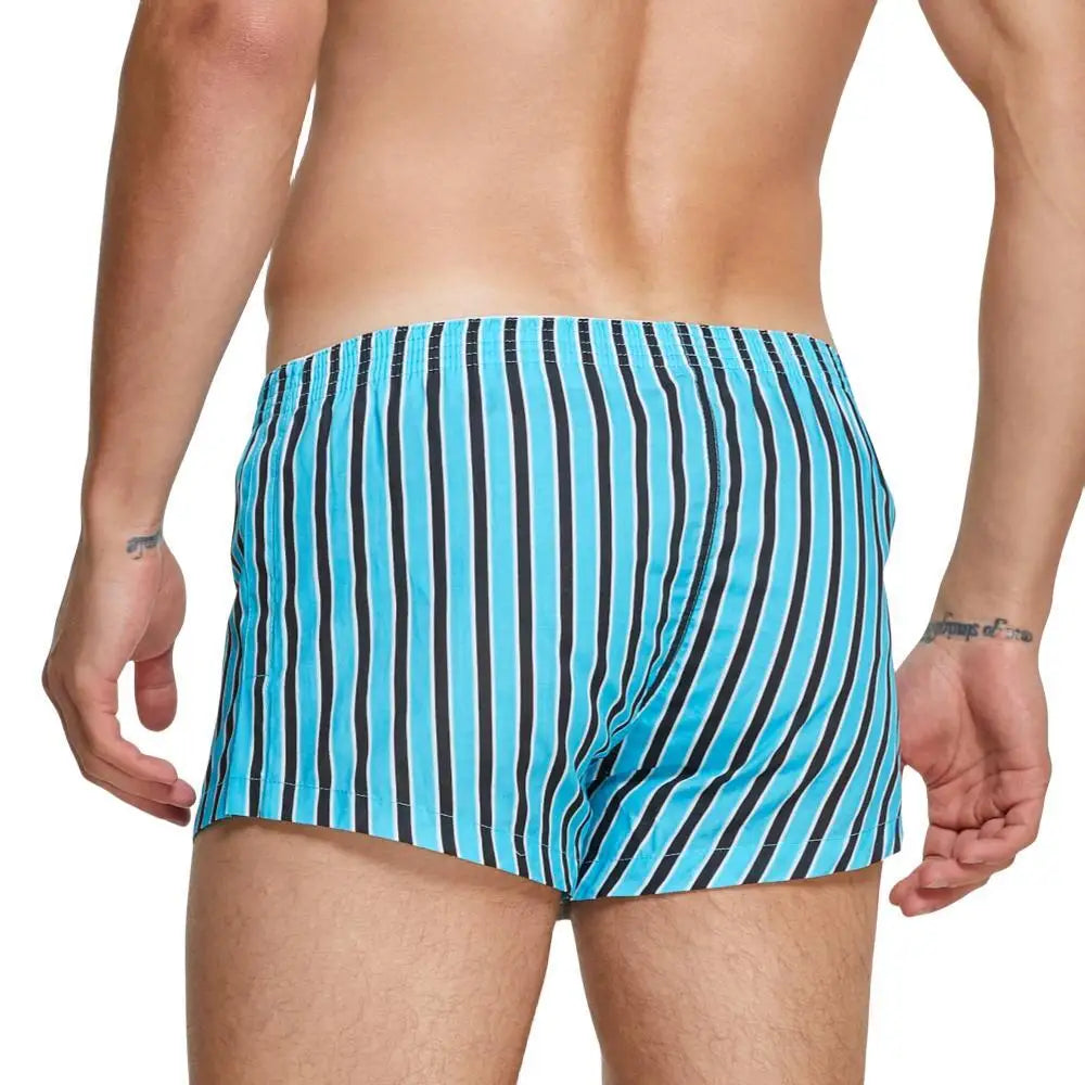 High Cut Striped Boxers | dmunderwear detail image 2
