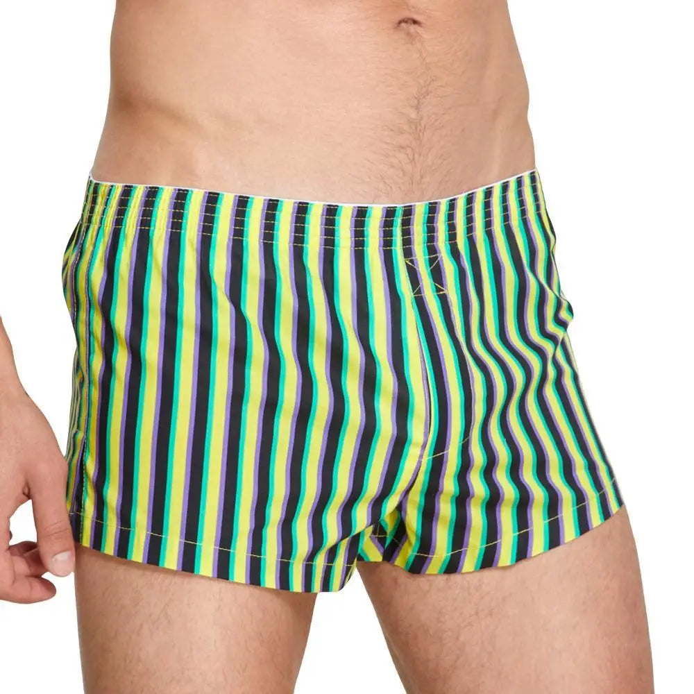 High Cut Striped Boxers | dmunderwear detail image 4