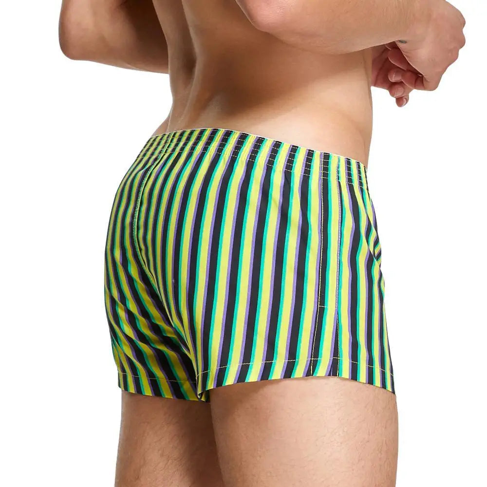 High Cut Striped Boxers | dmunderwear detail image 5