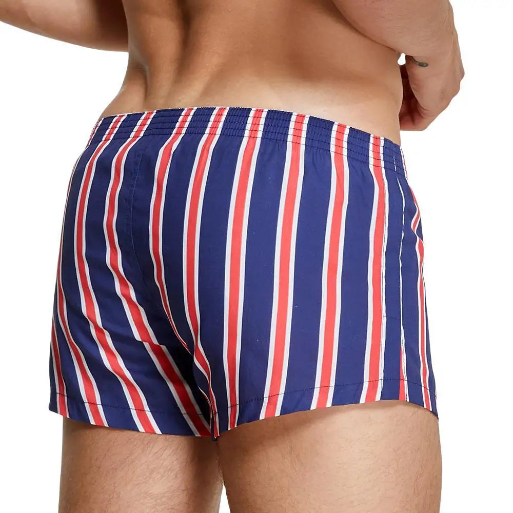 High Cut Striped Boxers | dmunderwear detail image 7