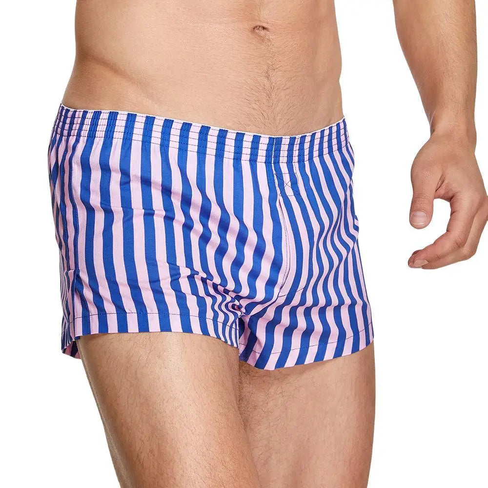 High Cut Striped Boxers | dmunderwear detail image 8