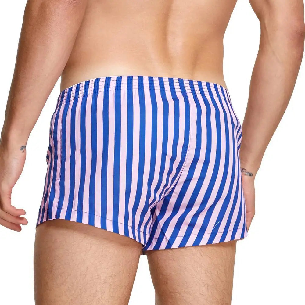 High Cut Striped Boxers | dmunderwear detail image 9