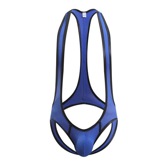 ORVLS High Hip Mesh Jockstrap Singlet | dmunderwear detail image 7