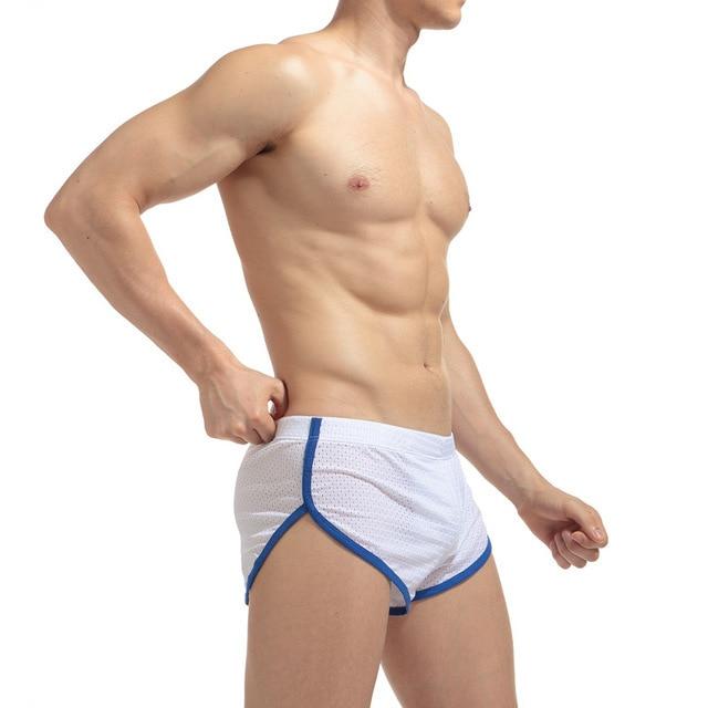 High Side Mesh Running Shorts | dmunderwear detail image 4