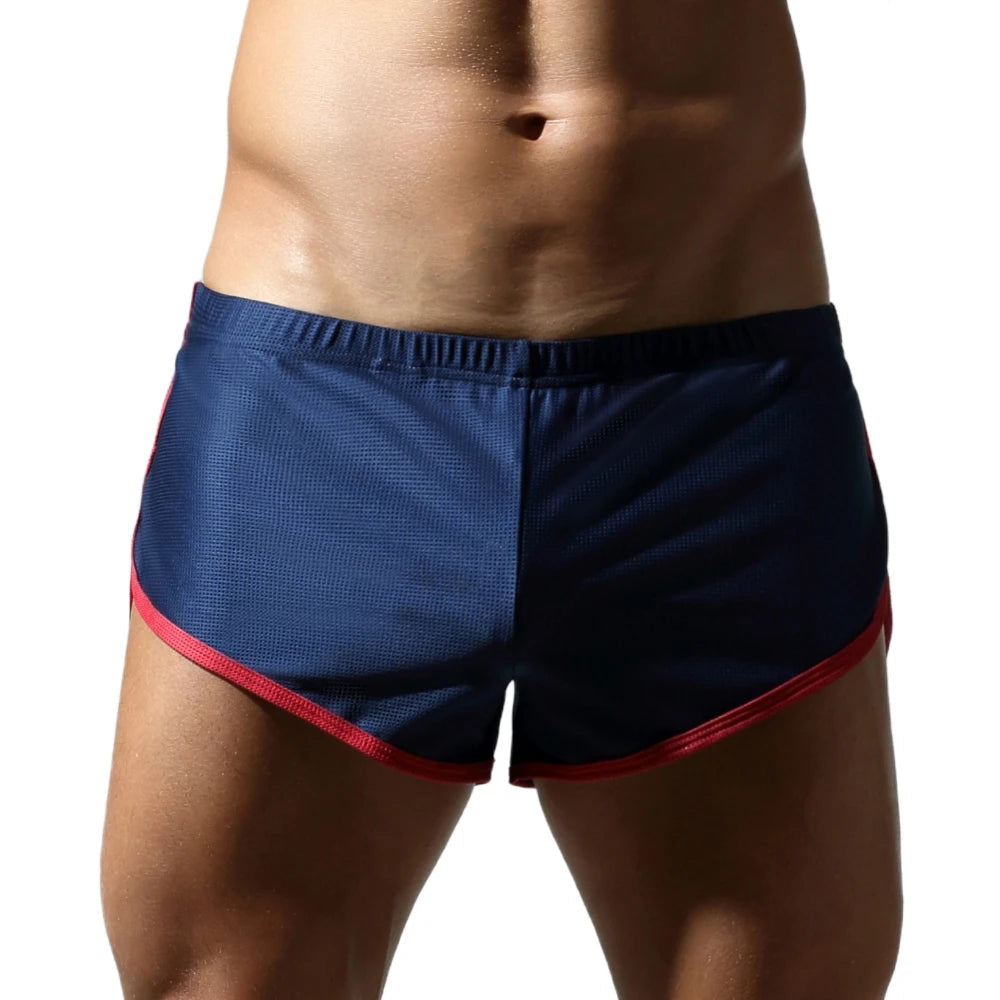 High Slit Mesh Shorts | dmunderwear detail image 12