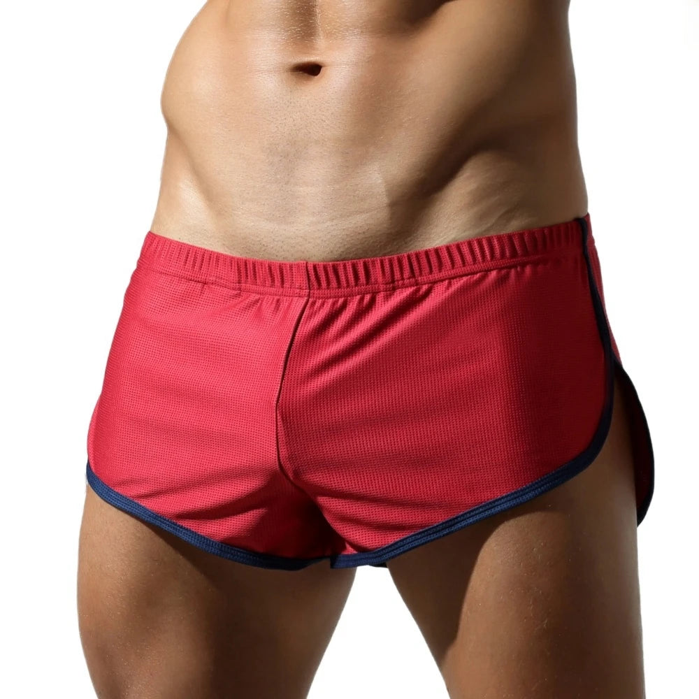 High Slit Mesh Shorts | dmunderwear detail image 16