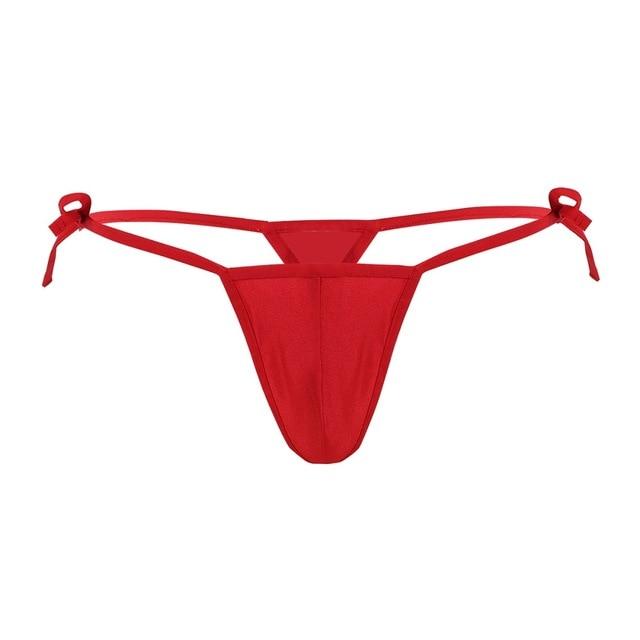 Hip-tie Bikini Swim Brief Thong | dmunderwear detail image 5