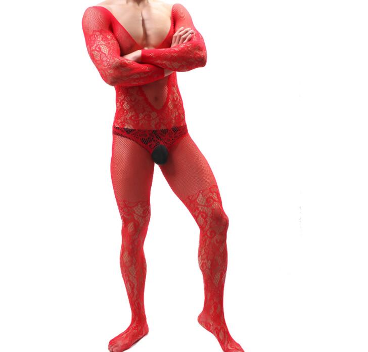 Holiday Lace and Fishnet Bodysuit | dmunderwear