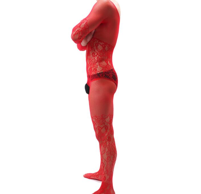 Holiday Lace and Fishnet Bodysuit | dmunderwear product image 2