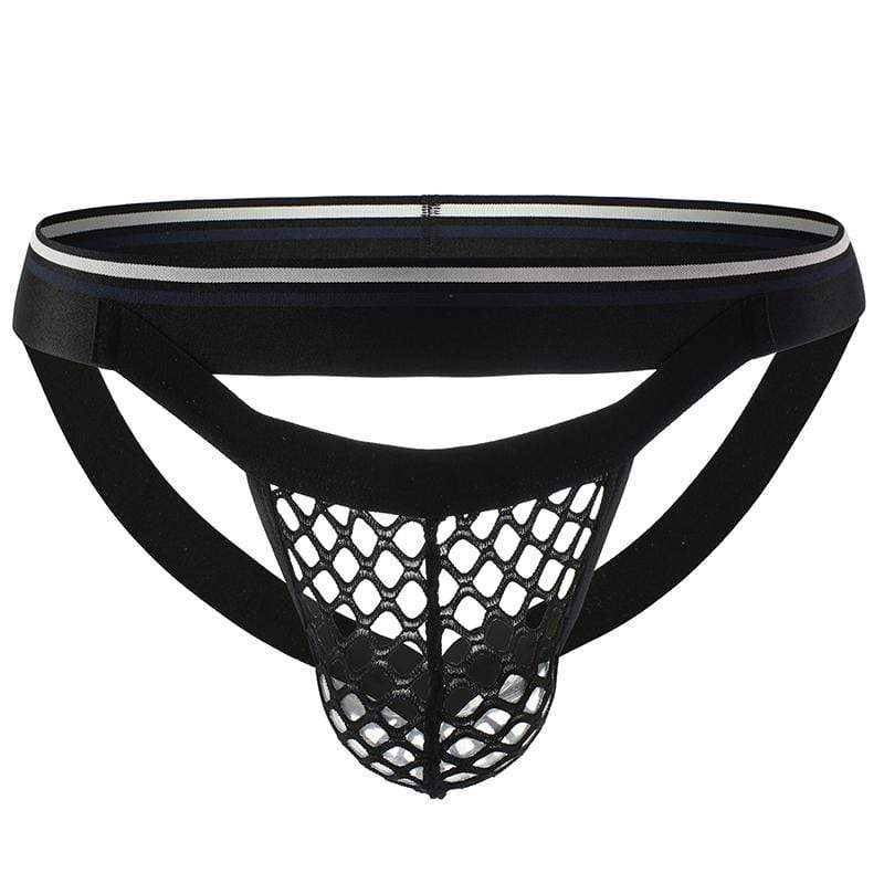 Nightlife Fishnet Jock | dmunderwear detail image 6