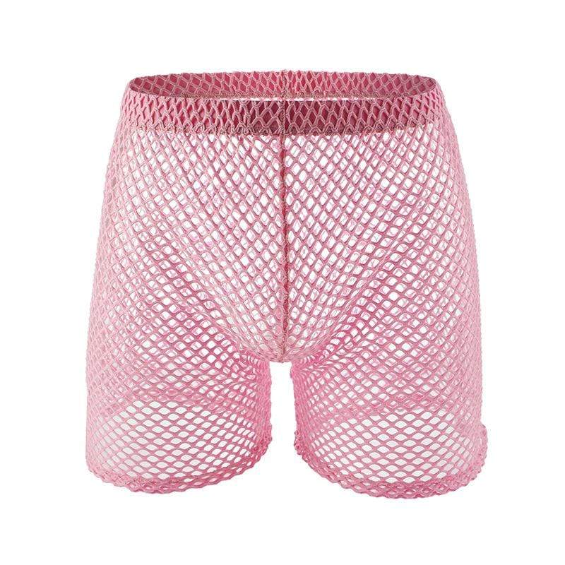 Nightlife Fishnet Shorts | dmunderwear detail image 10
