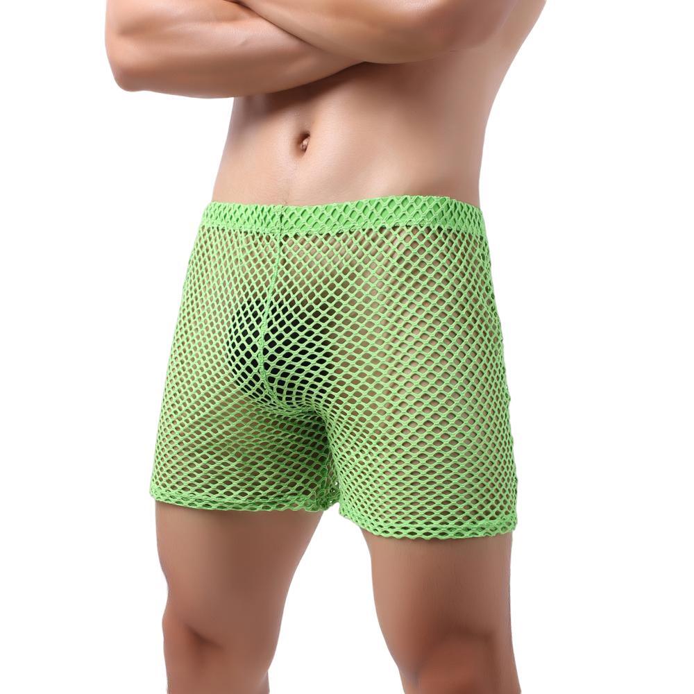 Nightlife Fishnet Shorts | dmunderwear detail image 11